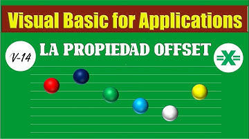 VBA Excel (Propiedad offset - desplasamiento)