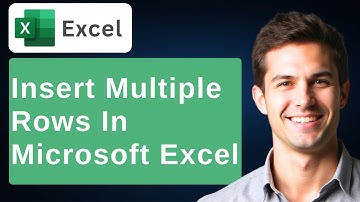How To Insert Multiple Rows In Microsoft Excel (The Simplest Way) [2025 Guide]