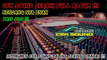 CEK SOUND JERNIH - INSTRUMEN CEK SOUND PALING BANYAK DI PAKAI - CEK KENDANG CEK BASS CEK DANGDUT