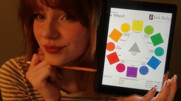 asmr 🧠 🌈 synesthesia brain game — soft spoken sensory test , colors and shapes 🎨