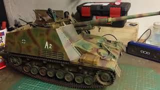 1/16 Nashorn Tank Destroyer Clark tk60 test functions