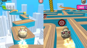 Going Balls - Super Speedrun Gameplay level 1134, Funny Fails and Impossible tricks