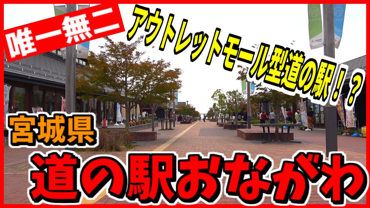 【道の駅おながわ】まるでアウトレット！海直結の道の駅のテナントが面白い！【女川駅直結】