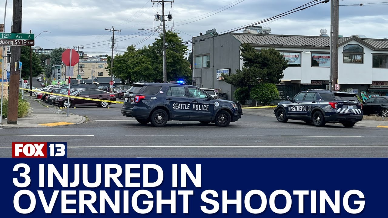 3 people shot overnight in Seattle, police investigating | FOX 13 ...