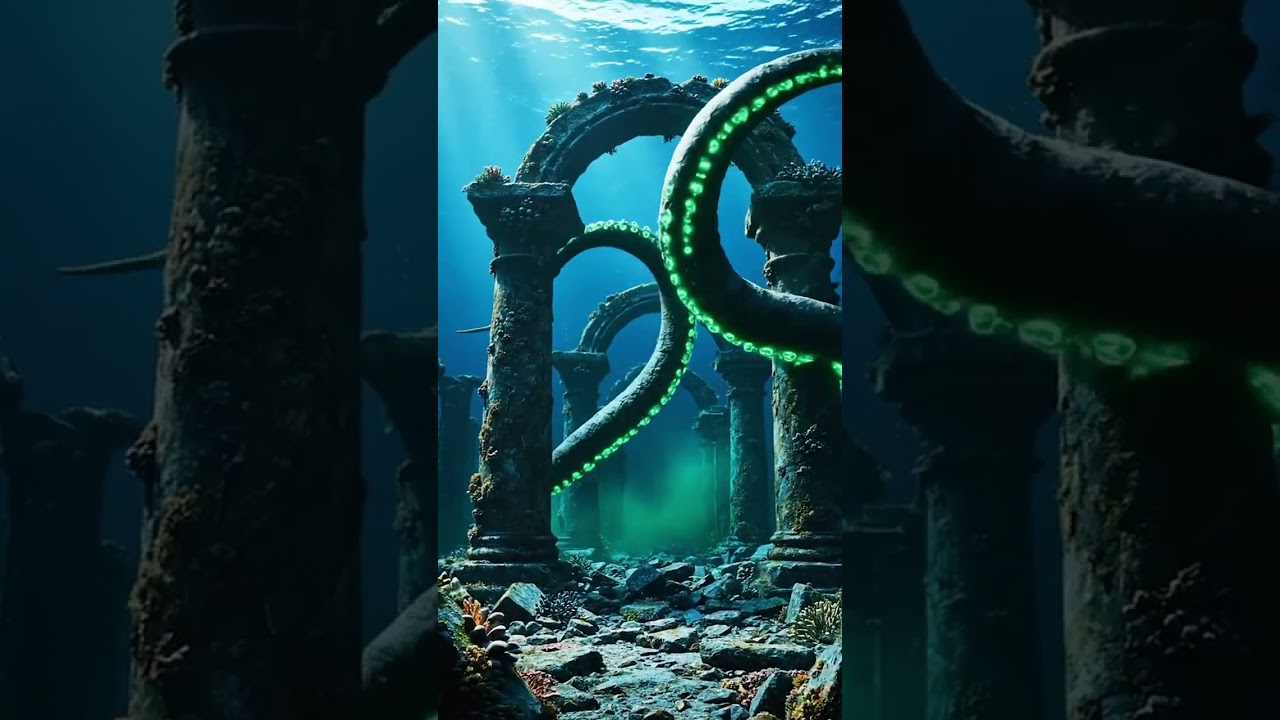 Giant Kraken Tentacles Rip Through the Ocean! 🐙🌊