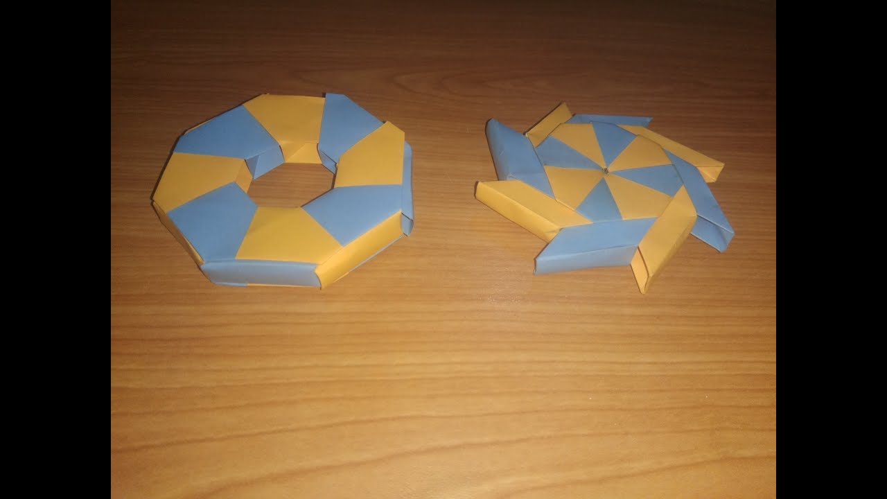 How To Make A 3d Transforming Ninja Star