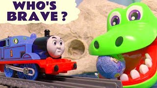 Download Thomas & Friends Who's Brave Kinder Surprise Eggs With Dinosaurs And Cro Video MP3 Thomas & Friends Who's Brave Kinder Surprise Eggs With Dinosaurs And Cro