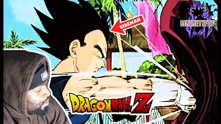 VEGETA(sideman) DESTROYS PUNCHING MACHINE AT WORLD TOURNAMENT | DRAGONBALL Z