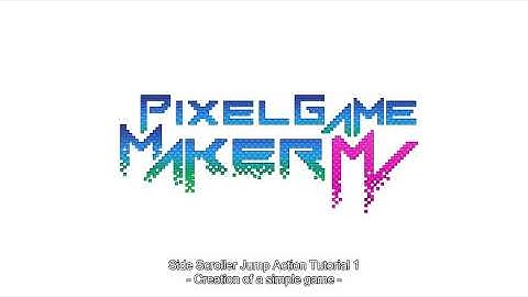 Instructional video on how to make a typical game using Pixel Game Maker MV