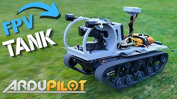 I Made an Autonomous FPV Tank – ArduPilot Rover Tutorial