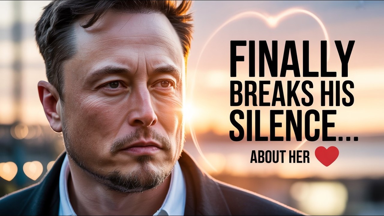 Elon Musk Finally Breaks His Silence About Her