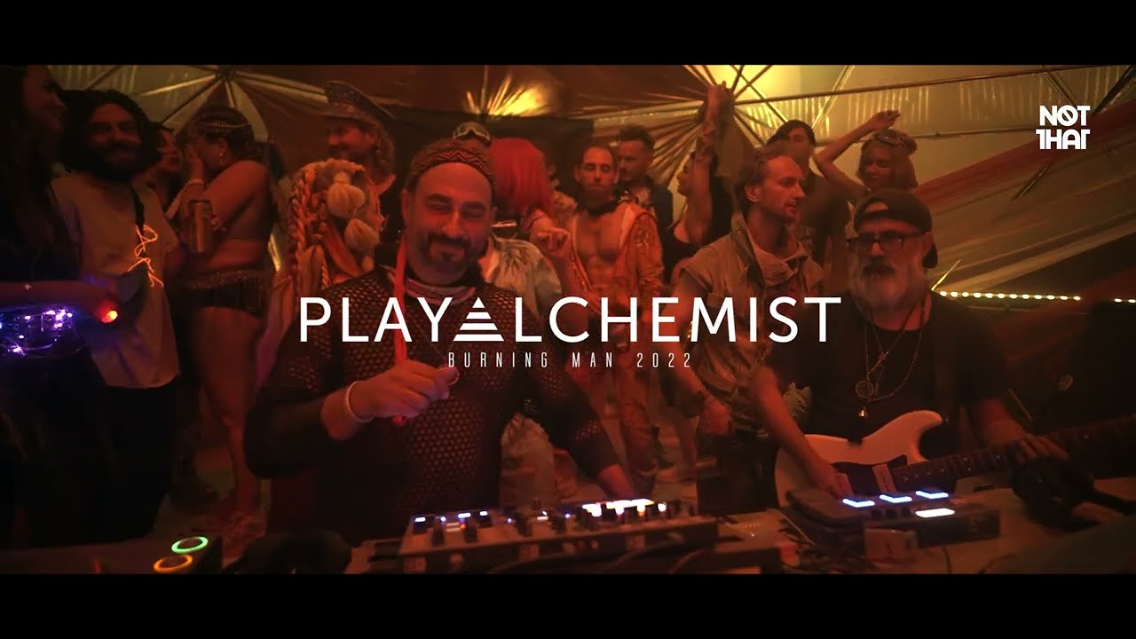NØT THAT - PlayAlchemist Pyramid - Burning Man 2022 Promo