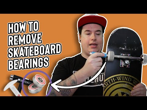 Cara Hapus dan Insert Skateboard Bearing