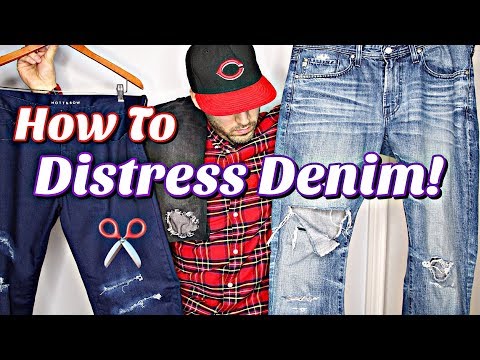 HOW TO DISTRESS