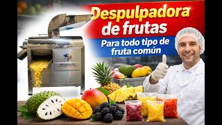 💥DESPULPADORA DE FRUTA Y EMPACADORAS DE PULPAS
