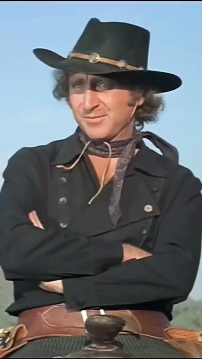BLAZING SADDLES : FASTEST GUN IN THE WEST #shorts #genewilder #slimpickens #western #epic
