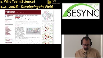 The Science of Team Science Part 1: Why Team Science?