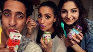 BABY FOOD CHALLENGE mit Isipisi5 & HerrTutorial!!