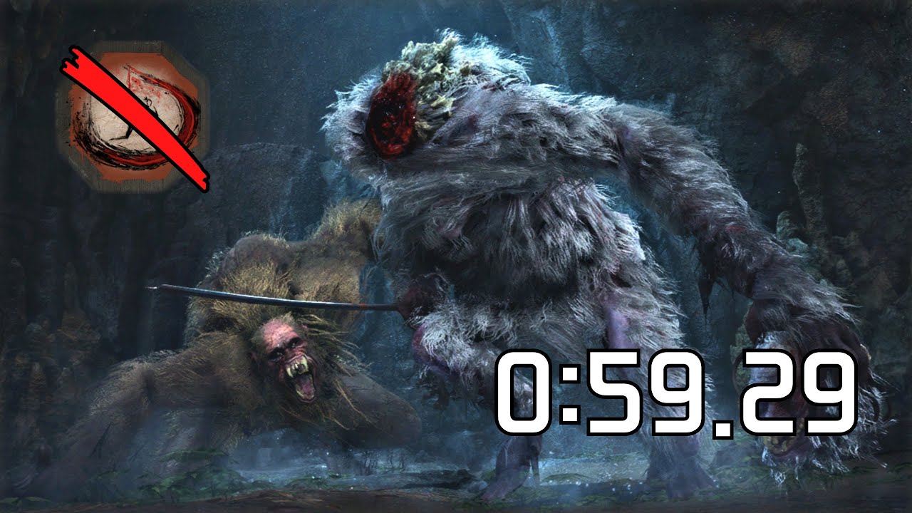 Sekiro - Headless Ape Duo 0:59.29 (Reflection Boss Speedrun