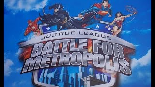 Six Flags St. Louis Justice League Battle for Metropolis On Ride POV and More! Part 1