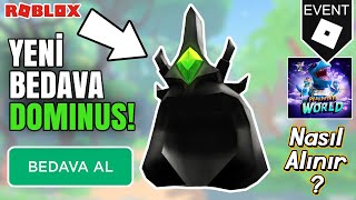 YENİ BEDAVA DOMINUS VEREN EVENT GELDİ %100 GERÇEK ! ROBLOX PLAYPRINTS WORLD EVENT