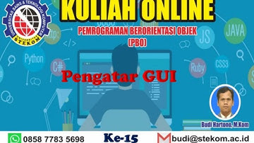 Pemrograman Berorientasi Objek