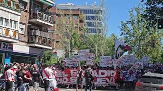 Bukaneros protesta Rayo Vallecano