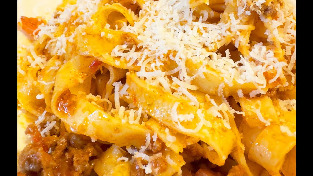 Viki & Papino kochen... Pasta alla Bolognese