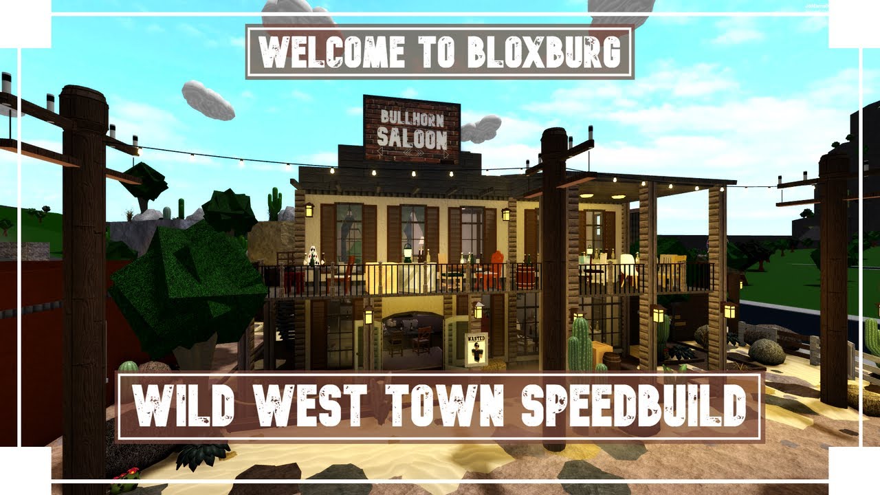 Roblox Wild West Town