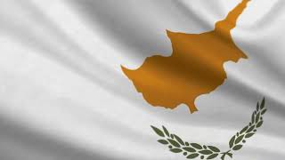 Cyprus Flag 5 Minutes Loop - FREE 4k Stock Footage - Realistic Cyprus Flag Wave Animation