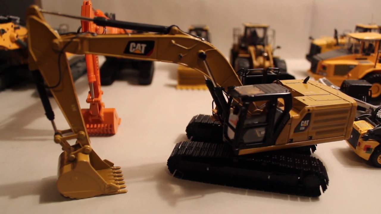 Pelle Télécommandée DIECAST MASTERS CATERPILLAR 336 - échelle 1/24 - Neuve