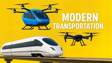 Modern Modes of Transportation| Future Transport| Cars| Trains| Drones| Driverless Car| Technology