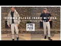 How To Style PLEATED Trousers | Homme Plissé Issey Miyake Review + Styling + Sizing