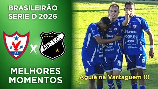 Aguia de Maraba x ABC | Melhores Momentos | 3ªFase | Serie D 2026