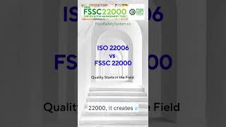 ISO 22006 vs FSSC 22000 — Quality Starts in the Field