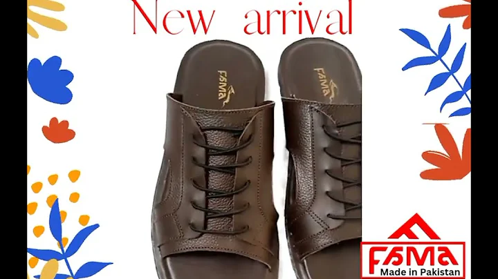 Men's leather sandals slippers making Italian sandals for men's new arrival summer collection