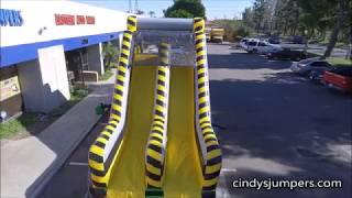16’ Toxic Rock Climb Slide by Cindy's Jumpers