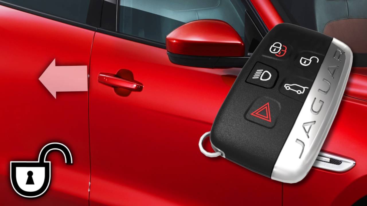 Jaguar FPACE Keyless Entry en Vergrendelen Zonder Sleutel YouTube