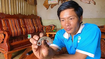 Dán côn máy cắt cỏ cho thợ | Dán côn máy phát cỏ TJ53E tại nhà