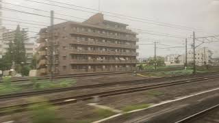 東海道本線(快速)車窓[1/2]大阪→高槻/ 221系 姫路1501発(米原行)