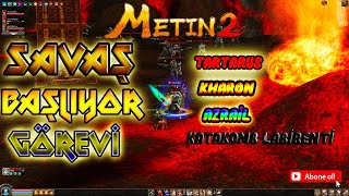 Metin2 Savaş Başliyor Görevi̇ Tartarus Kharon Meti̇n2Tr Bygezgin