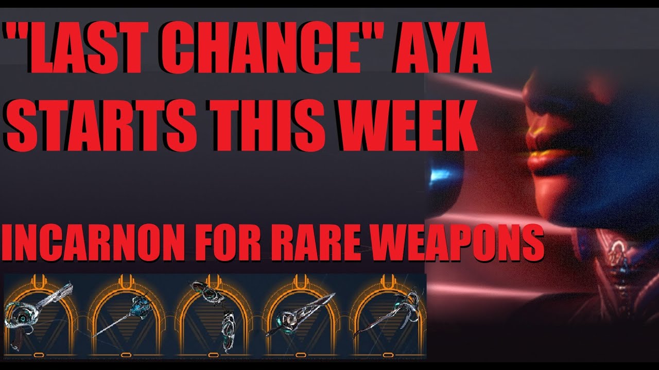 [WARFRAME] This Week In Warframe INCARNON ROTATION/NIGHTWAVE Nora Mix 5 ...