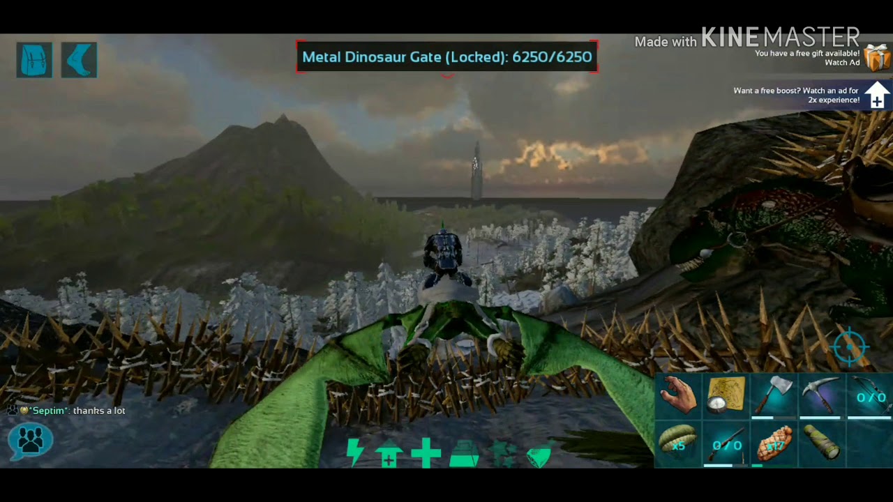 Glitch through doors| Ark Mobile bug report