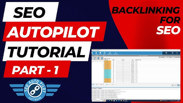 ⚡Secrets of SEO Autopilot Backlinking | SEO Autopilot Backlinking Software Tutorial & Review Part 1