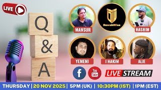 Download Lagu Live Q\u0026A - Engage, Challenge, Clarify | Mansur, Hashim, I.Hakim, Yemeni and Alie MP3