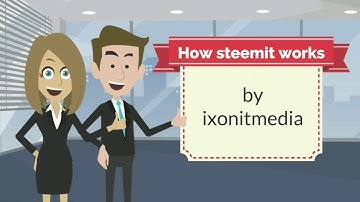 How Steemit Works For Beginners |Animated Video| By Ixonitmedia