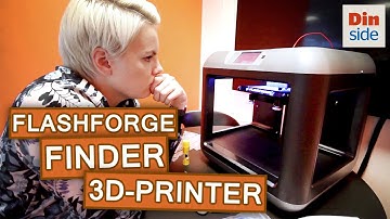Flashforge Finder 3D printer – unboxing, setup, first print