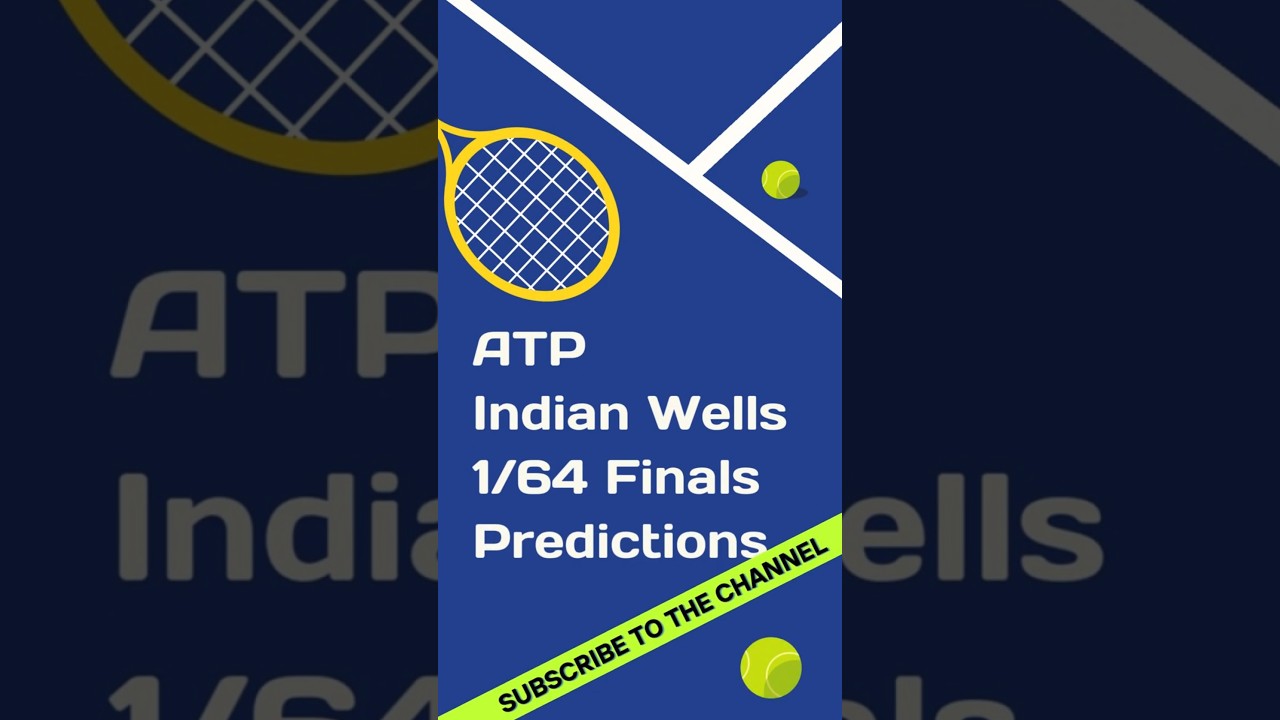 Tennis Picks Today | Davidovich Fokina vs McDonald | ATP Indian Wells 