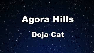 Karaoke♬ Agora Hills - Doja Cat 【No Guide Melody】 Instrumental, Lyric