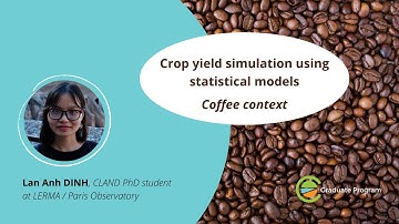 Crop yield simulation using statistical models. Coffee context